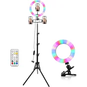 shumee LED RING LAMP RING LED USB 26/16cm selfie stativ dodatki za daljinsko upravljanje