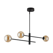 Lestenec na drogu ORO 3xG9/12W/230V črna/zlata