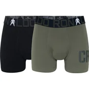CR7 Fantovske boxer spodnje hlače Fantovske boxer hlače Črna