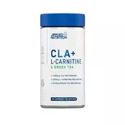 Applied Nutrition - CLA, L-karnitin in zeleni čaj, 100 kapsul