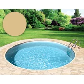 BWT Bazenska folija okrugla O 400 x 120 cm - Sand - Debljina 0,8 mm / s ovjesnim rubom P1