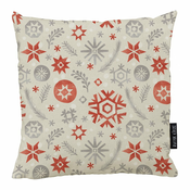Božićni jastuk s pamučnim oblaganjem Butter Kings Snowflake Frost, 45 x 45 cm