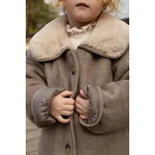Donsje jakna otroška z volno Levian Jacket