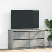 TV ormaric boja betona 100x35x54 cm od konstruiranog drva