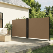 Bocna tenda na uvlacenje smedesiva 160x1200 cm