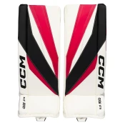 Ščitniki za noge za vratarja CCM Axis F9 Black/Red/White Senior 34 + 1 palec