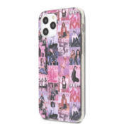 GUESS GUHCP12M40MAPI za iPhone 12/12 Pro - Newsletter pink