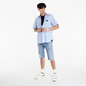 Srajca Comme des Garçons PLAY Black Heart Striped Shirt Blue/ White XL