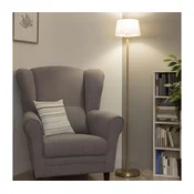 Brilagi - LED podna lampa CERIA 1xE27/20W/230V precnik 25 cm siva/zlatna