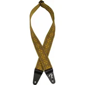 Fender Pasadena Woven Strap Lattice Tan Tekstilni kitarski pas (Kot novo)