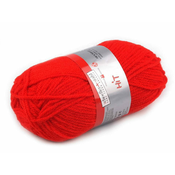HIT Pletena preja 50 g - (0024) rdeča