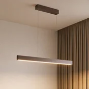 Lucande Smart LED viseče svetilo Mylosh, kava, CCT, Tuya - Dnevna soba/jedilnica - Sodobni - Aluminij
