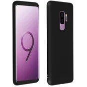 AVIZAR Ovitek TPU soft, mat zadnji pokrov za Samsung Galaxy S9 Plus – črn, (20526612)