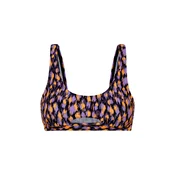 LSCN by LASCANA Bikini zgornji del Lavista lila/oranžna/črna