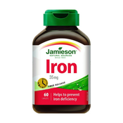 Železo Jamieson, 35 mg (60 tablet s podaljšanim sproščanjem)