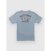 Salty Crew Snag It Kids T-Shirt blue fog