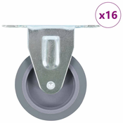 Vidaxl 16 vrtljivih kolesc, 75 mm