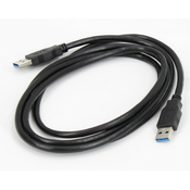 E-GREEN Kabl 3.0 USB A - USB 3.0 A MM 1.8m crni