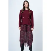 Trend Alacati Stili Ženska bluza Alc-X14701, Bordo
