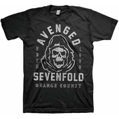 Avenged Sevenfold Majica So Grim Orange County Unisex Black 2XL