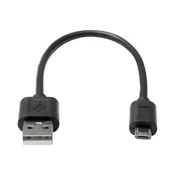 shumee ProXtend USB 2.0 kabel A na Micro BM/M, črne barve, 15 cm, USB2AMB-00015