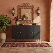 Hanah Home Komoda, 120x75x32cm, Antracit