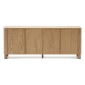 Komoda v jesenovem dekorju v naravni barvi 200x79x40 cm Salaya – Kave Home