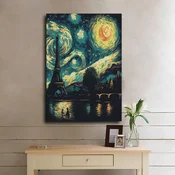 Wallity Dekorativna slika na platnu, 70x100cm, Šarena