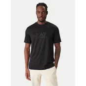 EA7 Emporio Armani Majica 7M001358 AF13862 UC001 Črna Slim Fit