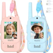 Otroški video komunikacijski walkie-talkiji | KIDTALKIE, Modra + roza