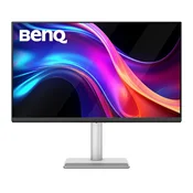 BenQ monitor 27 - MA270UP (IPS, MAC, Nano sjaj, 16:9, 3840x2160, 5 ms, 400 cd/m2, 2x HDMI, USB, zvucnik, pivot, magnetski stalak) 9H.LP8LB.QBE