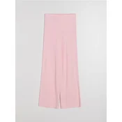 Sinsay - Rebraste wide leg pantalone - pastelno roze