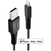 LINDY LINDY USB kabel USB 2.0 Apple Lightning vtič \, USB-A vtič 2.00 m črna 31292, (20417148)