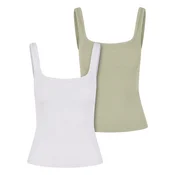 Urban Classics Top oliva/bela