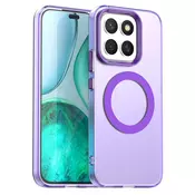 Hibridni ovitek Techsuit CandyCase MagSafe za Honor X8c - purple
