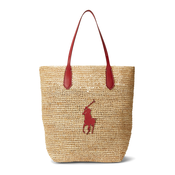Polo Ralph Lauren Shopper torba, bež / tamno crvena