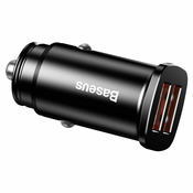 BASEUS AUTO PUNJAC 2X USB QC 3.0 BRZO PUNJENJE 30 W