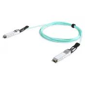 Digitus DN-81313 InfiniBand in optični kabel 10 m QSFP+ Akvamarinska barva