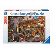 Ravensburger Puzzle Africke životinje, 3000 delova