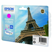 EPSON T7023 (C13T70234010), originalna kartuša, purpurna, 2000 strani, Za tiskalnik: EPSON WORKFORCE PRO WP4000, EPSON WORKFORCE PRO WP4500, EPSON