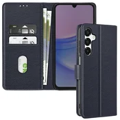 AVIZAR Ohišje za Samsung Galaxy A16 Clapet Denarnica in držalo za videoposnetke, Modra noč, (5000013702)