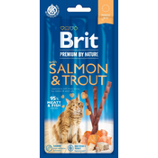 BRIT Premium by Nature Cat Sticks - losos in postrv 15 g