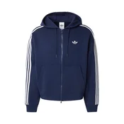 ADIDAS ORIGINALS Jopa na zadrgo Adicolor Spacer mornarska/bela