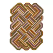 Ročno tkana volnena preproga 160x230 cm Lattice Shaped – Flair Rugs