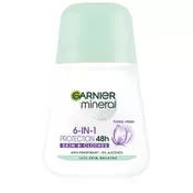 Garnier Mineral 5 Protection antiperspirant roll-on 48 h (5 in1 Antiperspirant) 50 ml
