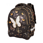 Target - Ergonomski školski ruksak Target Superlight Petit Gold Butterfly