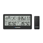 Blaupunkt Blaupunkt WS20BK Vremenska postaja z zunanjim senzorjem, črna