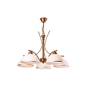 Luster na lancu PATRYCJA 5xE27/60W/230V