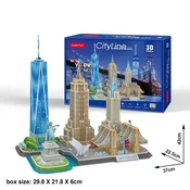 Cubic Fun Puzzle 3D City Line New York City