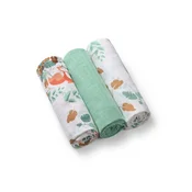BabyOno Tetra plenice Muslin Jesen, zelena